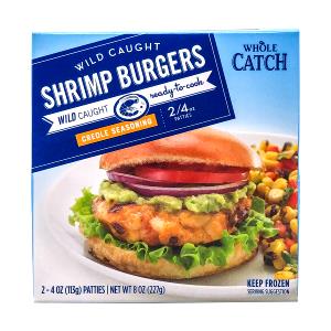 1 patty (4 oz) Shrimp Burger