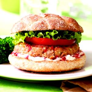 1 patty (4 oz) Tuna Burger