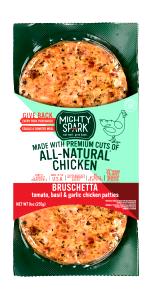 1 patty (4.5 oz) Bruschetta Chicken Patty