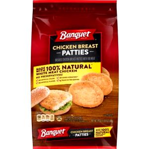 1 patty (68 g) Chicken Patties