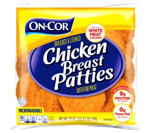 1 patty (71 g) Crunchy Chicken Patties