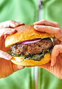 1 patty (71 g) Mushroom & Onion Sprout Burger