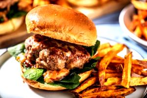 1 patty (76 g) Pizza-Burger