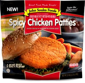 1 patty (82 g) Rotisserie Seasoned Chicken Patties