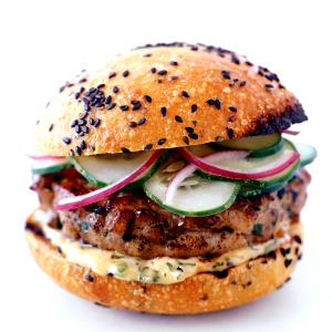 1 patty (91 g) Ahi Tuna Burger