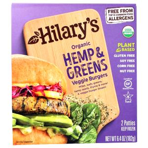 1 patty (91 g) Hemp & Greens Burger