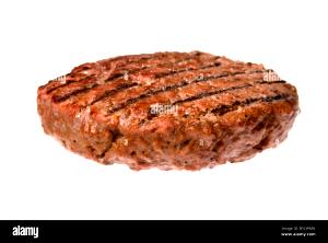 1 Patty Beef Patty, Cooked