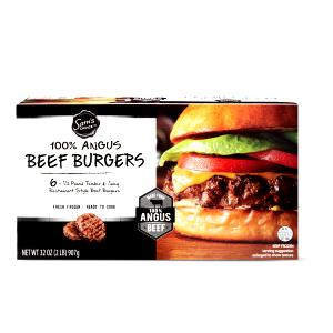 1 patty Black Angus Beef Patties