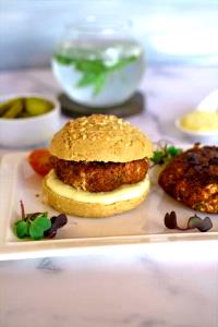 1 patty Blackened Chickin