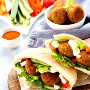 1 Patty Falafel, Hp (Spiced Ground Chickpea)