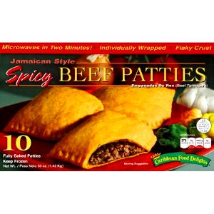 1 patty Jamaican Beef Patty