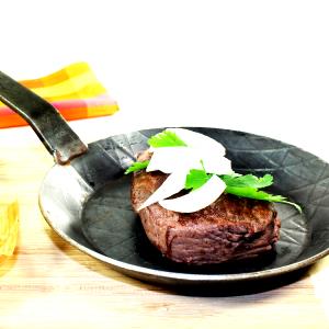 1 Patty Ostrich Ground (Cooked, Pan-Broiled)