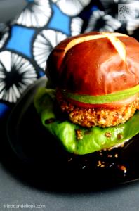 1 Patty Veggie Cakes, Ginger & Tereyaki