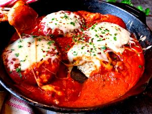 1 patty with sauce (118 g) Chicken Marinara
