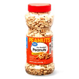1 Peanut Dry Roasted Unsalted Peanuts