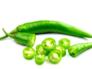 1 Pepper Chili Pepper, Green, Raw