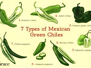 1 Pepper Green Hot Chili Peppers