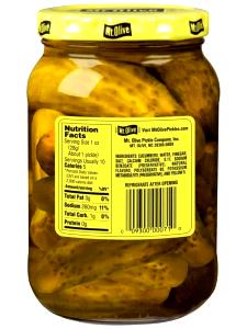1 pickle (1 oz) Whole Kosher Baby Dills