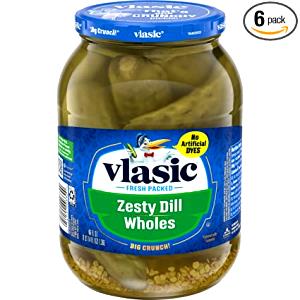 1 pickle (60 g) Zesty Dill Pickles