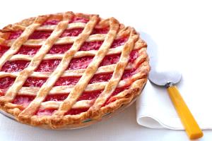1 Pie (10" Dia) Strawberry-Rhubarb Pie (Two Crust)