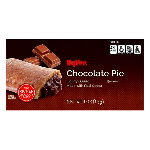1 pie (113 g) Glazed Chocolate Pie