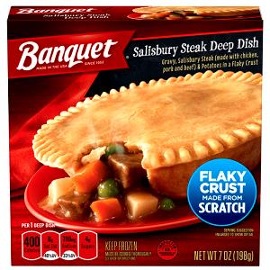 1 pie (198 g) Salisbury Steak Deep Dish