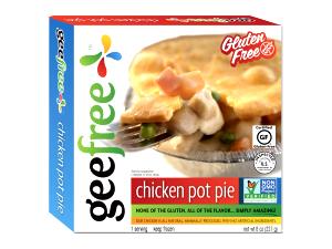 1 pie (227 g) Gluten Free Chicken Pot Pie
