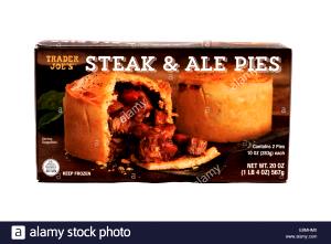1 pie (283 g) Steak & Ale Pies