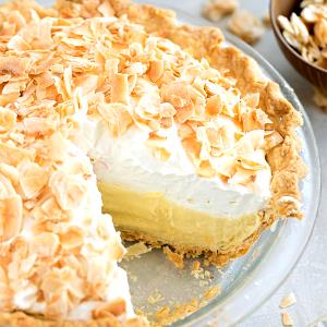 1 pie (4 oz) Coconut Cream Pie
