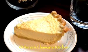 1 Pie (8" Dia) Custard Pie