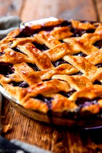 1 Pie (9" Dia) Blueberry Pie (One Crust)