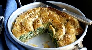 1 pie (90 g) Cheese Spinach Pie