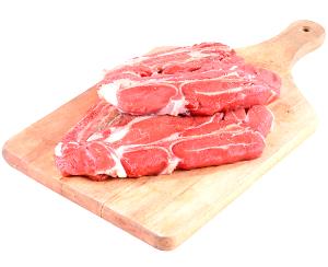 1 Piece (0.0 G) Veal Shoulder, raw