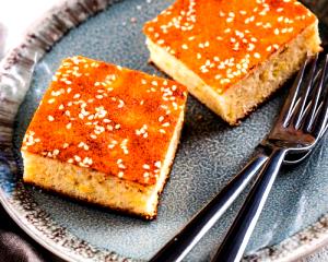 1 Piece (1/10 Cake) El Salvadorian Style Quezadilla Cake