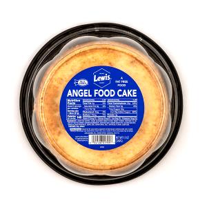 1 Piece (1/12 12 Oz Cake) Angelfood Cake