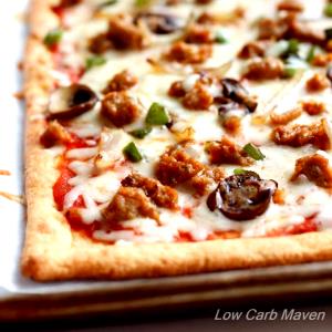 1 Piece (1/6 Pizza) Low Carb Pizza