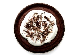 1 Piece (1/8 8" Dia) Chocolate-Marshmallow Pie