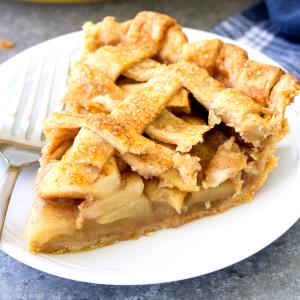 1 Piece (1/8 9" Dia) Apple Pie