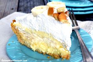 1 Piece (1/8 9" Dia) Banana Cream Pie