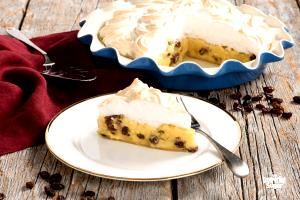 1 Piece (1/8 9" Dia) Raisin Sour Cream Pie