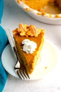 1 Piece (1/8 9" Dia) Squash Pie