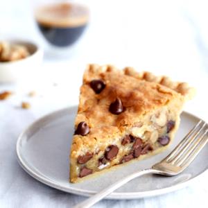 1 Piece (1/8 9" Dia) Toll House Chocolate Chip Pie
