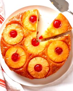 1 Piece (1/9 8" Square) Prepared Upside-Down Cake