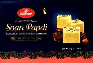 1 piece (1 oz) Soan Papdi