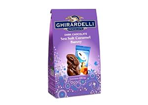 1 piece (10 g) Dark Chocolate Sea Salt Caramel Bunny