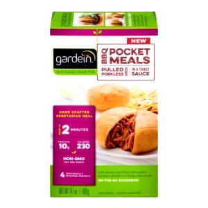 1 piece (100 g) Meatless BBQ Porkless Pockets