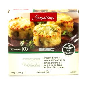 1 piece (100 g) Potatoes Gratin Broccoli & Cheese