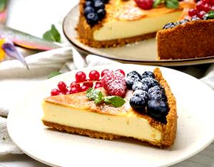 1 piece (103 g) Cheesecake