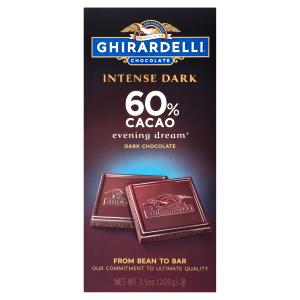 1 piece (11 g) Dark Chocolate 60% Cacao