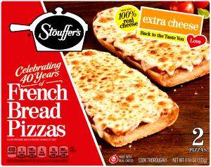 1 piece (113 g) Gluten Free Cheesy French Bread Pizza